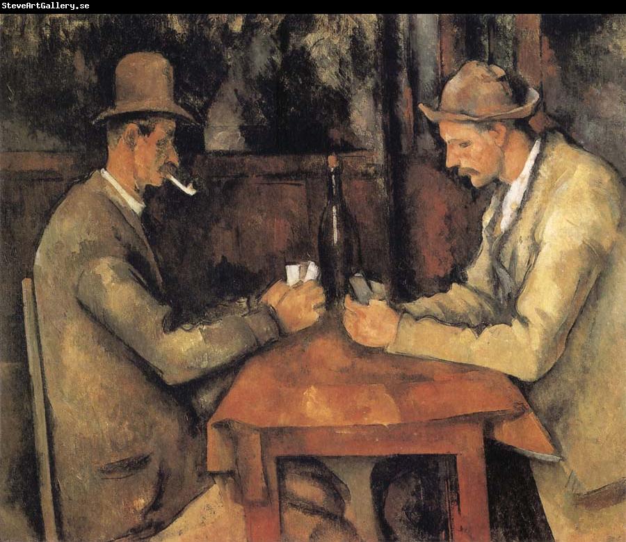 Paul Cezanne The Card-Players